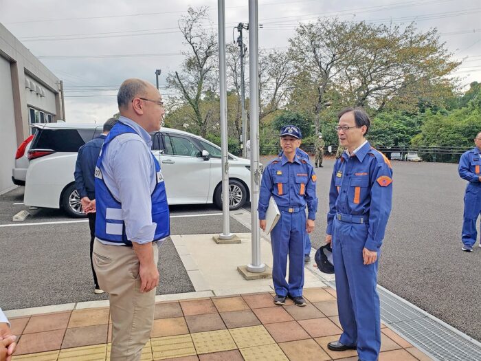 令和６年度大分県・豊肥地区総合防災訓練写真1