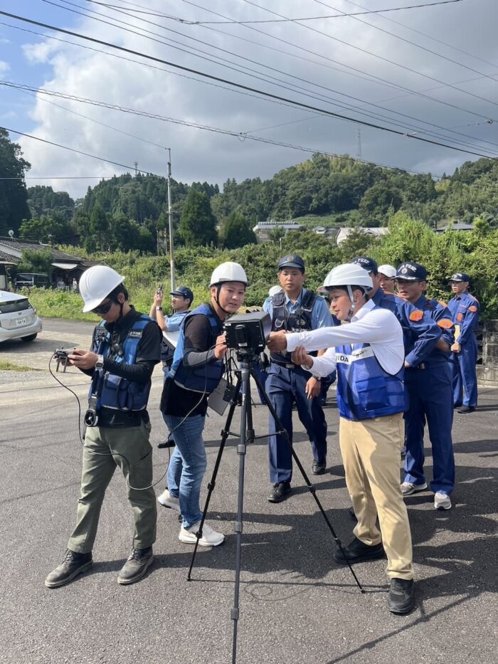 令和６年度大分県・豊肥地区総合防災訓練写真5