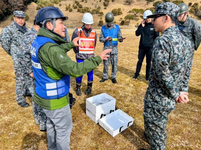 航空自衛隊 1警戒隊との訓練イメージ5