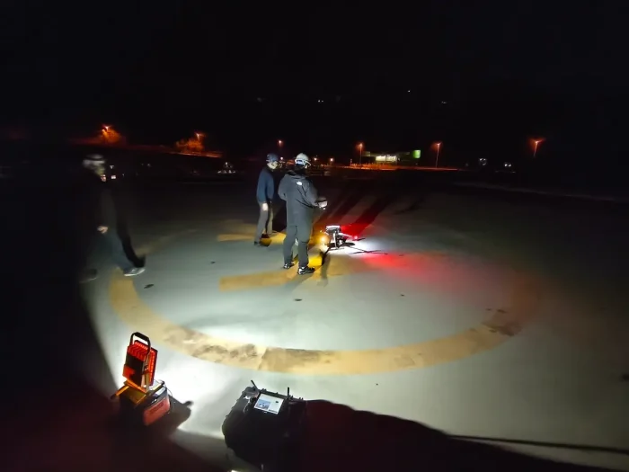 山梨県扇山林野火災対応イメージ2