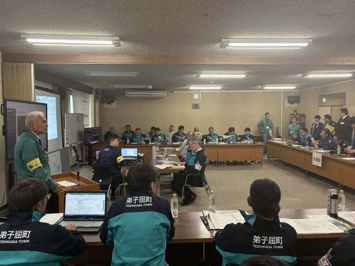 アトサヌプリ火山噴火総合防災訓練画像4